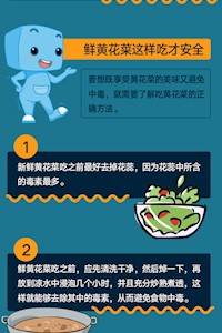 蓝奇奇说科普——鲜黄花菜怎么吃才安全？