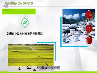 休闲农业乡村旅游创新思路的基本...