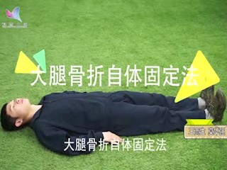 全书视频--大腿骨折夹板固定法